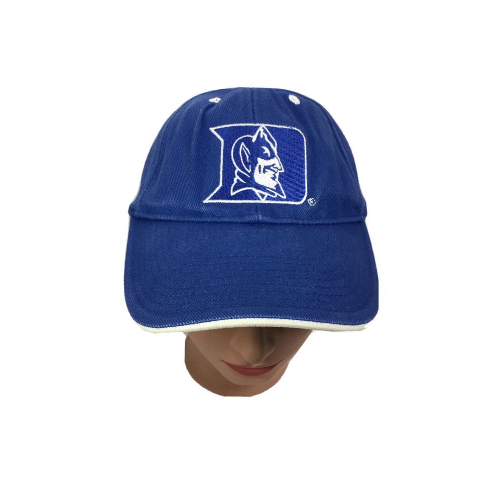Vintage‎ Duke Blue Devils Hat Signatures Baseball Adjustable Youth Cap